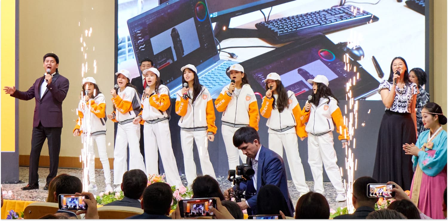 ГИМН УНИВЕРСИТЕТА ПУЧОН В ТАШКЕНТЕ